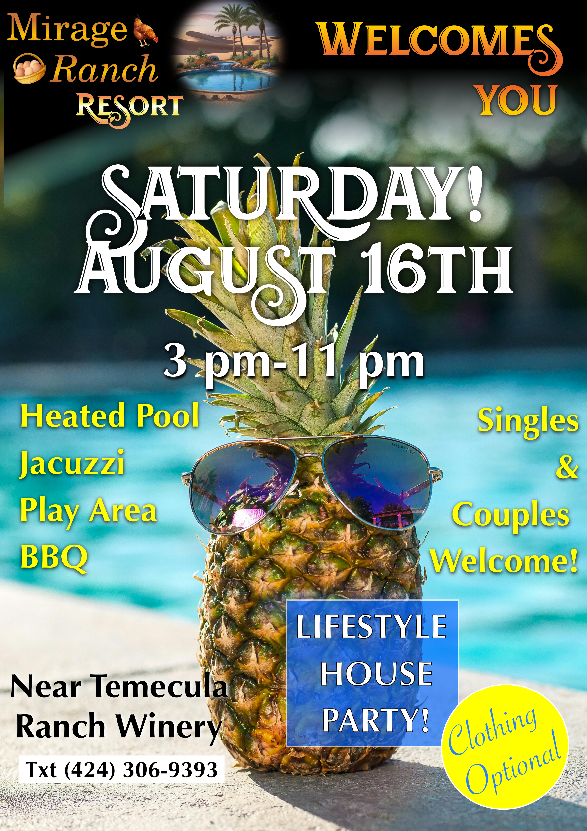 Saturday Events 
